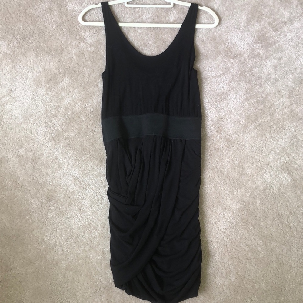 Express drape front dress